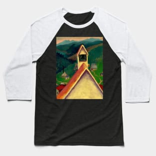 High Resolution Church Bell Ward Colorado by Georgia O'Keeffe Baseball T-Shirt